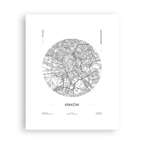 Affiche - Poster - Anatomie de Cracovie - 40x50 cm