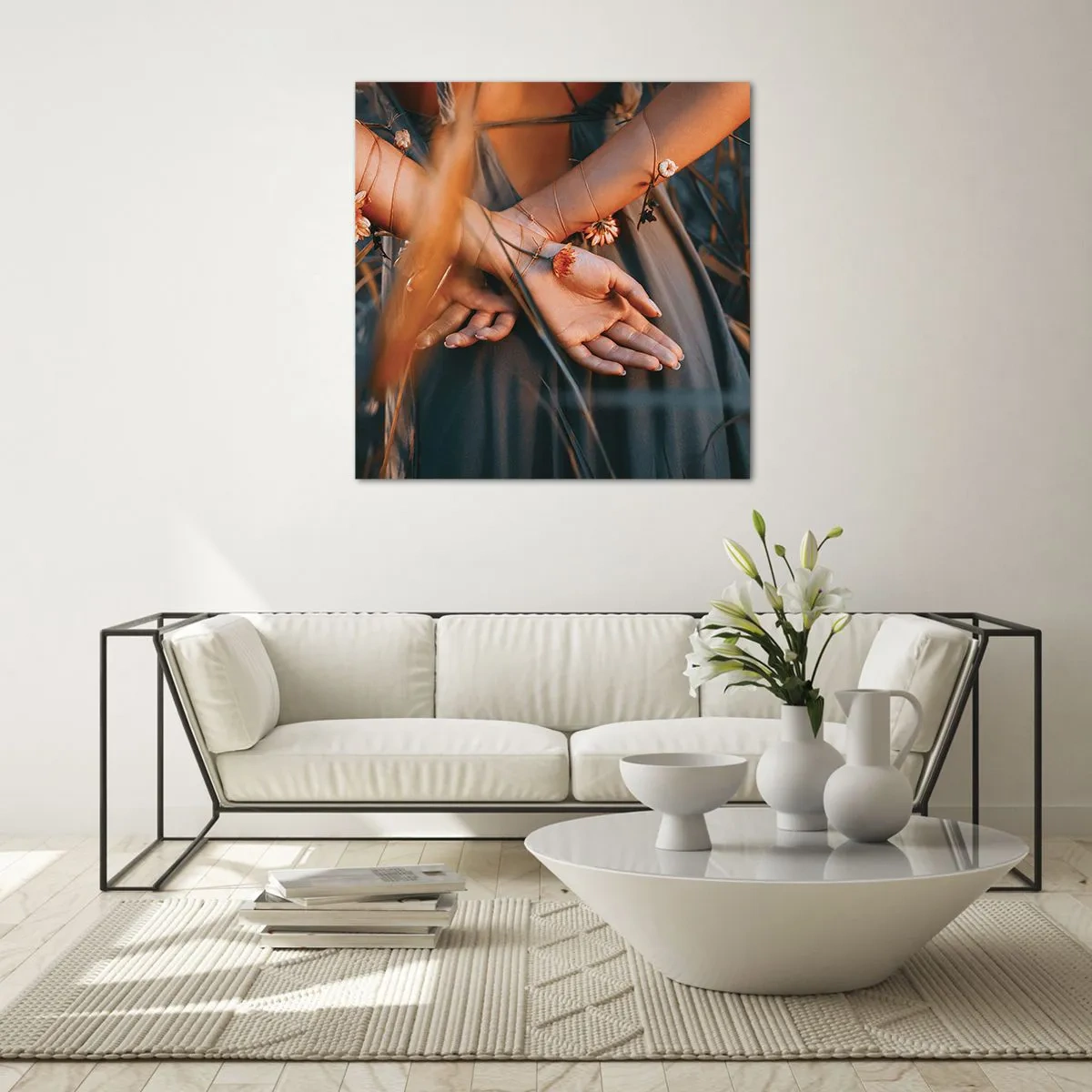 Impression sur verre - Image sur verre - Liée à la nature - 30x30 cm