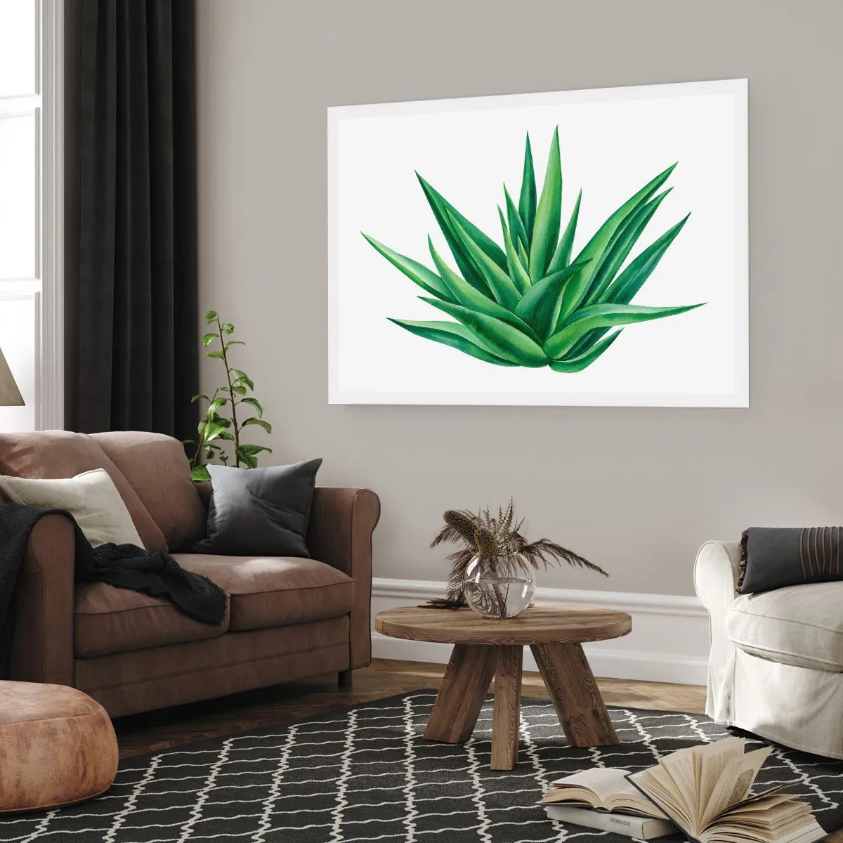 Affiche - Poster - Vert – force – vie - 91x61 cm