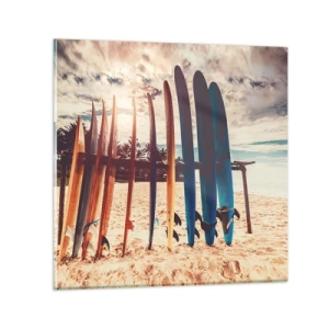 Impression sur verre - Image sur verre - Bonne nuit, à demain - 70x70 cm