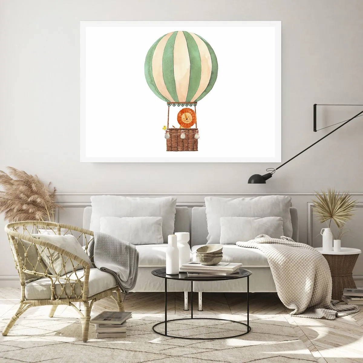 Affiche - Poster - Les voyages de Léon - 40x30 cm