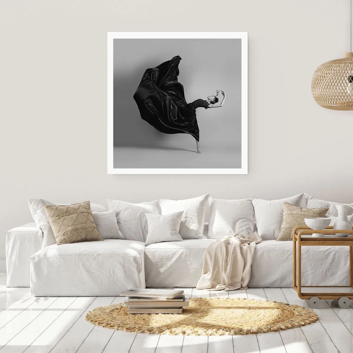 Affiche - Poster - Musique ailées - 40x40 cm