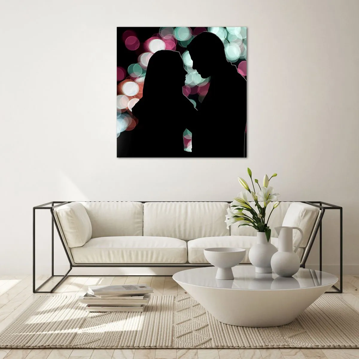 Impression sur verre - Image sur verre - Oui! - 40x40 cm