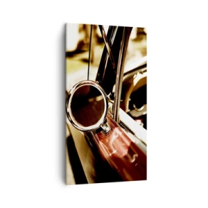 Impression sur toile - Image sur toile - Auto avec une âme - 45x80 cm