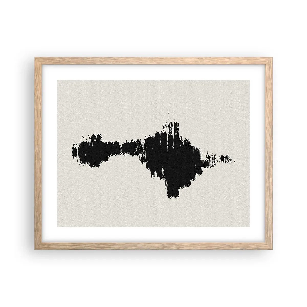 Affiche dans un chêne clair - Poster - Vibrations de l'imagination - 50x40 cm