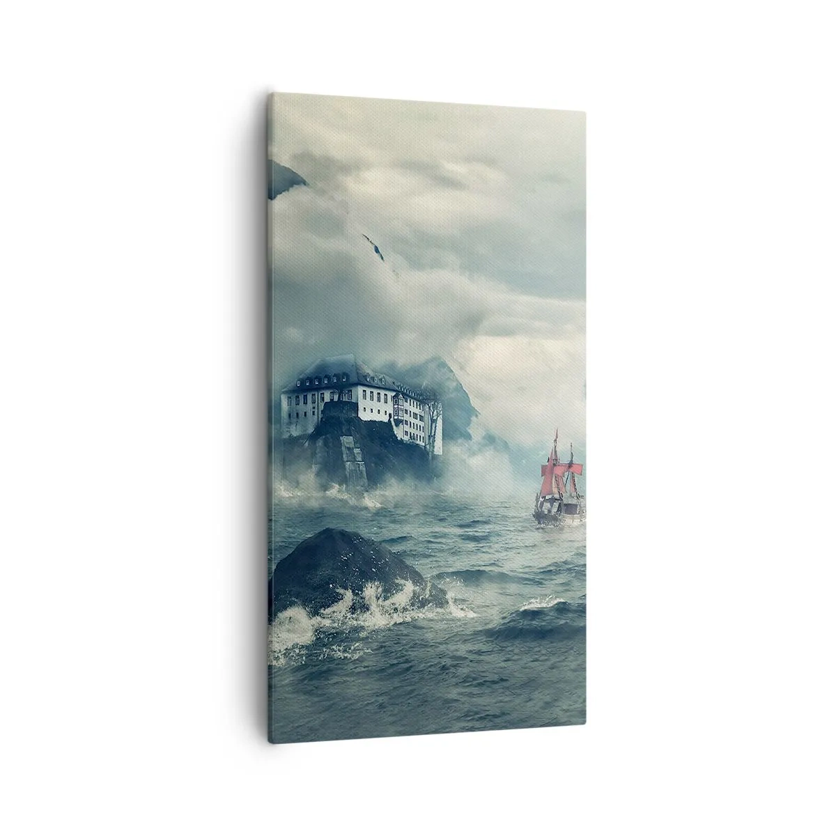 Impression sur toile - Image sur toile - Dans l'eau magique - 55x100 cm