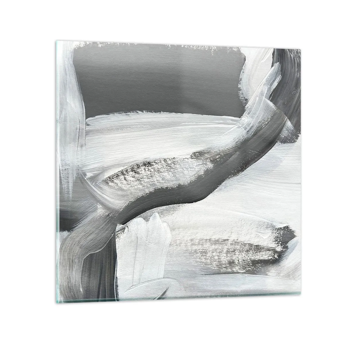 Impression sur verre - Image sur verre - Un geste décisif - 40x40 cm