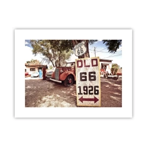 Affiche - Poster - La légende de la province américaine - 40x30 cm