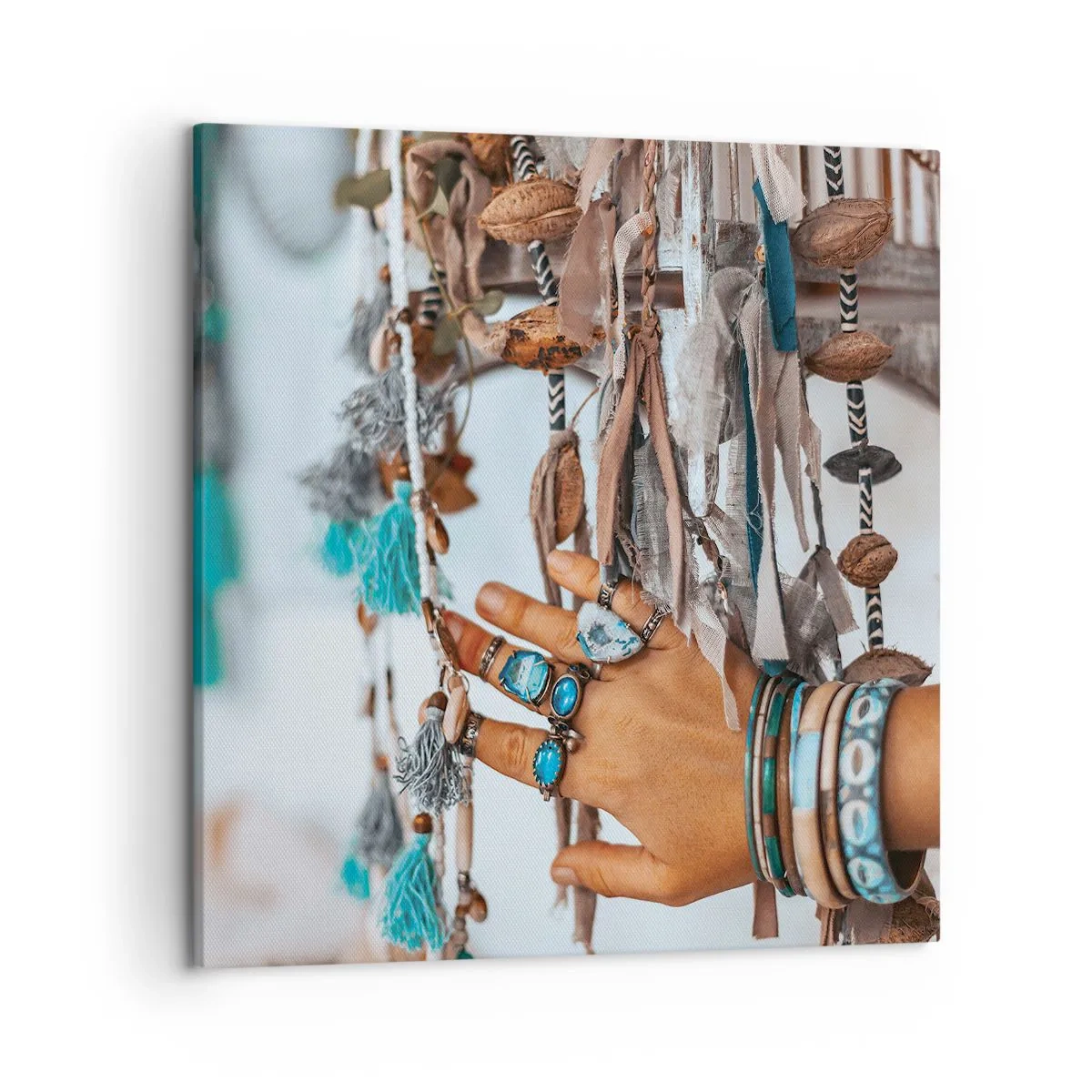 Impression sur toile - Image sur toile - Trésor local - 50x50 cm