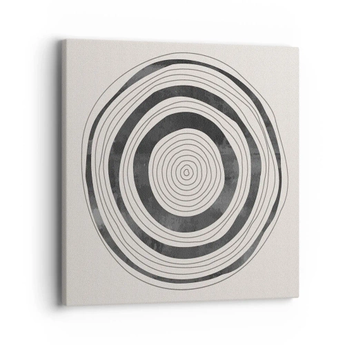 Impression sur toile - Image sur toile - Ce qui est important c'est ce qu'il y a entre les deux - 40x40 cm