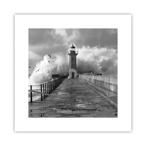 Affiche - Poster - Sans peur - 30x30 cm