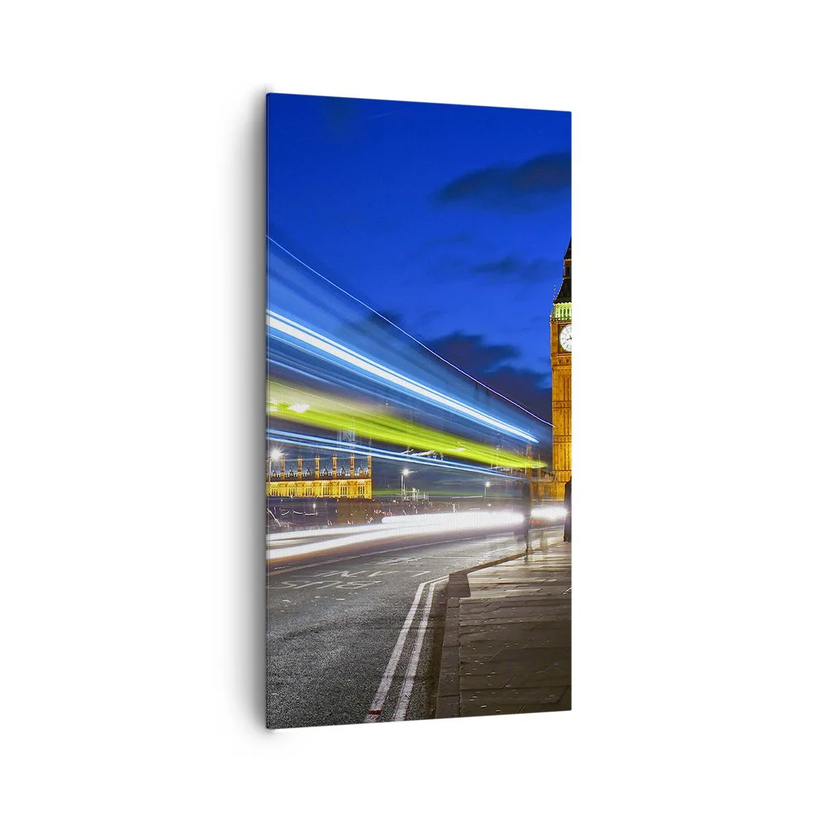 Impression sur toile - Image sur toile - Sous l'œil de Big Ben - 65x120 cm