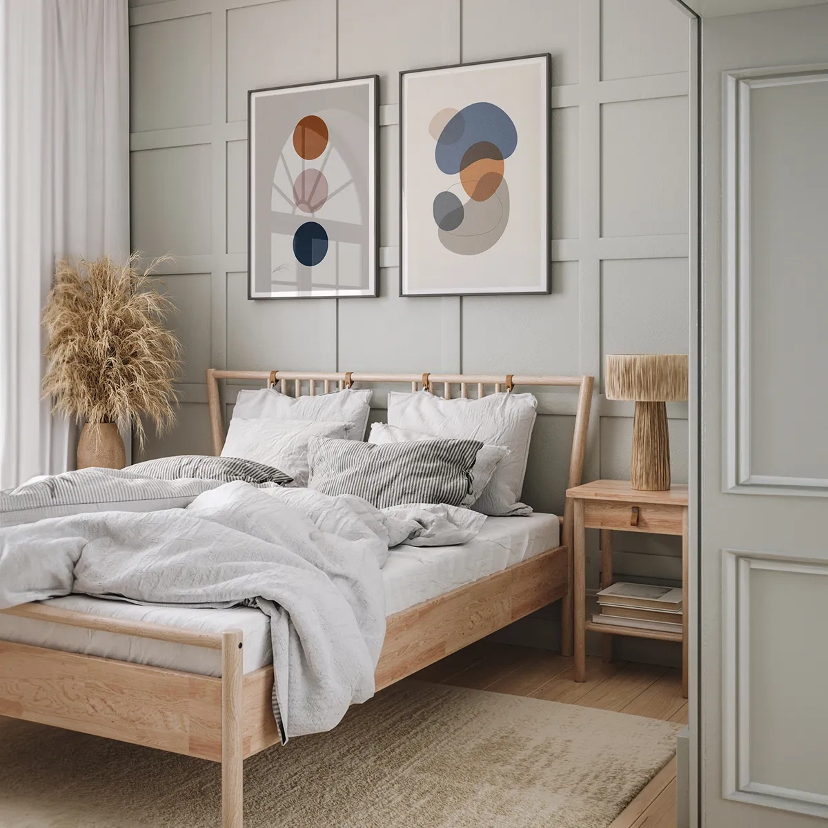 Scandi no. 1 - Inspiration pour la chambre