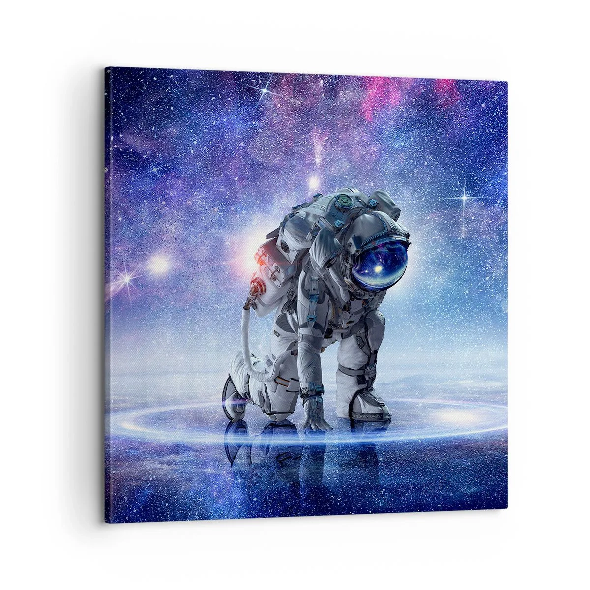 Impression sur toile - Image sur toile - Le ciel étoilé au dessus de moi - 60x60 cm