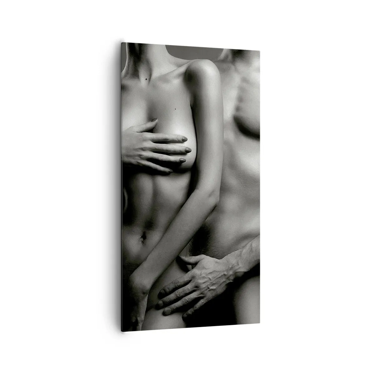 Impression sur toile - Image sur toile - Adam et Eve - 65x120 cm