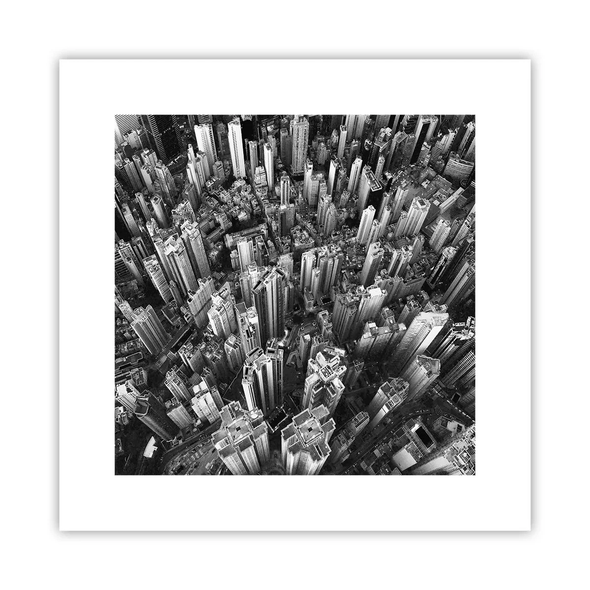 Affiche - Poster - Toujours de plus en plus haut - 30x30 cm