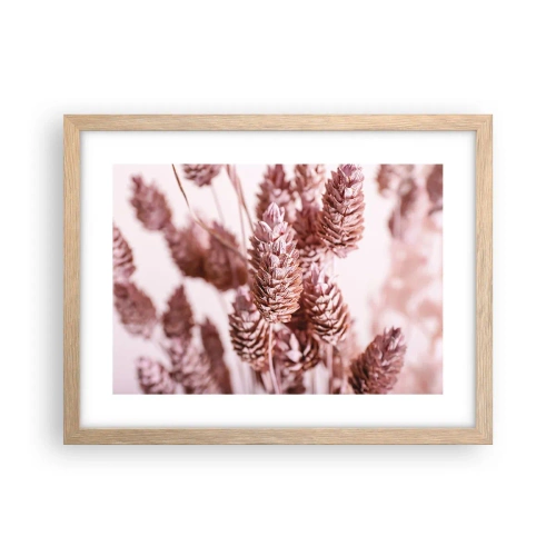 Affiche dans un chêne clair - Poster - Apparemment discret - 40x30 cm