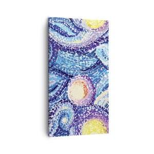 Impression sur toile - Image sur toile - D'après un tableau de van Gogh - 45x80 cm