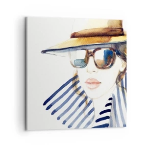 Impression sur toile - Image sur toile - La Floride vous souhaite la bienvenue ! - 60x60 cm