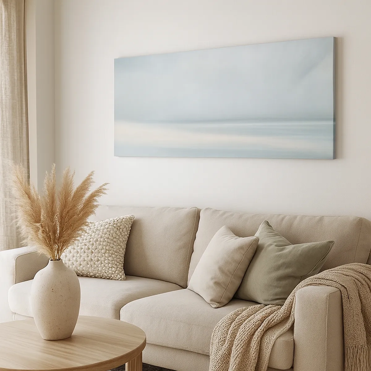 Impression sur toile - Image sur toile - Paix à l'horizon - 30x30 cm