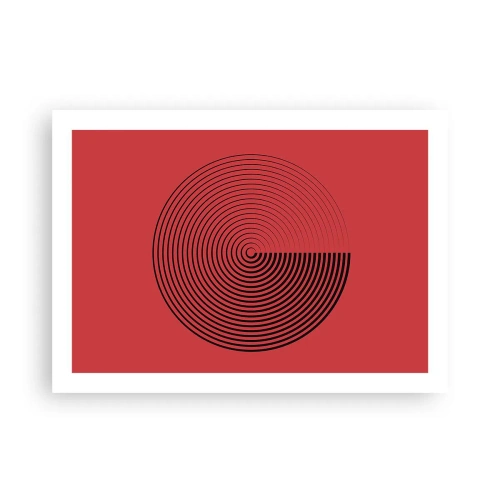 Affiche - Poster - Mouvement circulaire - 70x50 cm