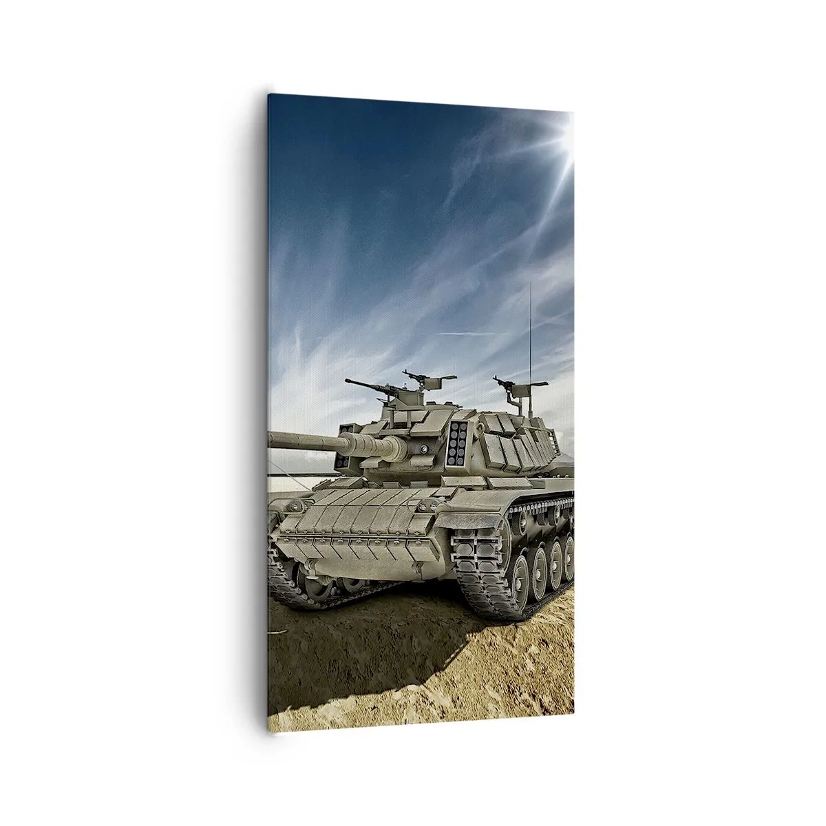 Impression sur toile - Image sur toile - Un rêve militaire - 65x120 cm