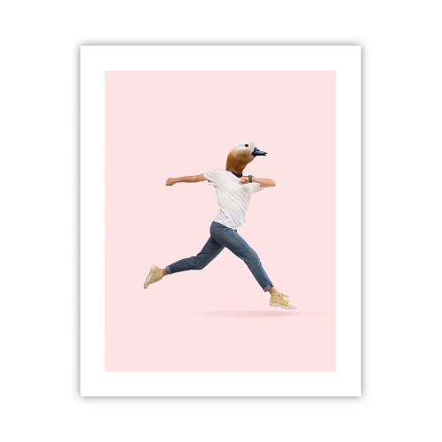 Affiche - Poster - Une pincée d'absurdité - 40x50 cm