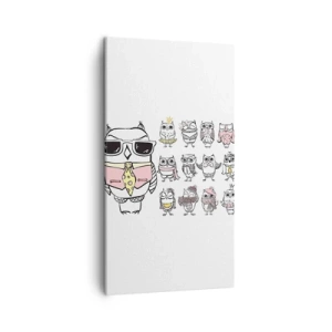 Impression sur toile - Image sur toile - Tant de rôles à jouer - 45x80 cm