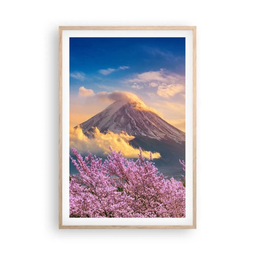 Affiche dans un chêne clair - Poster - Sainteté japonaise - 61x91 cm
