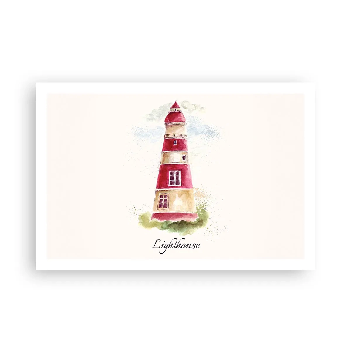 Affiche - Poster - Il y a toujours beau temps autour - 91x61 cm