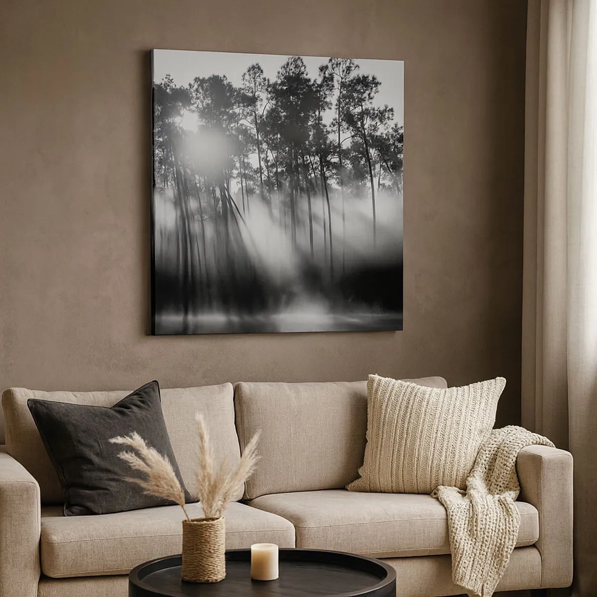 Impression sur toile - Image sur toile - Soleil inarrêtable - 30x30 cm