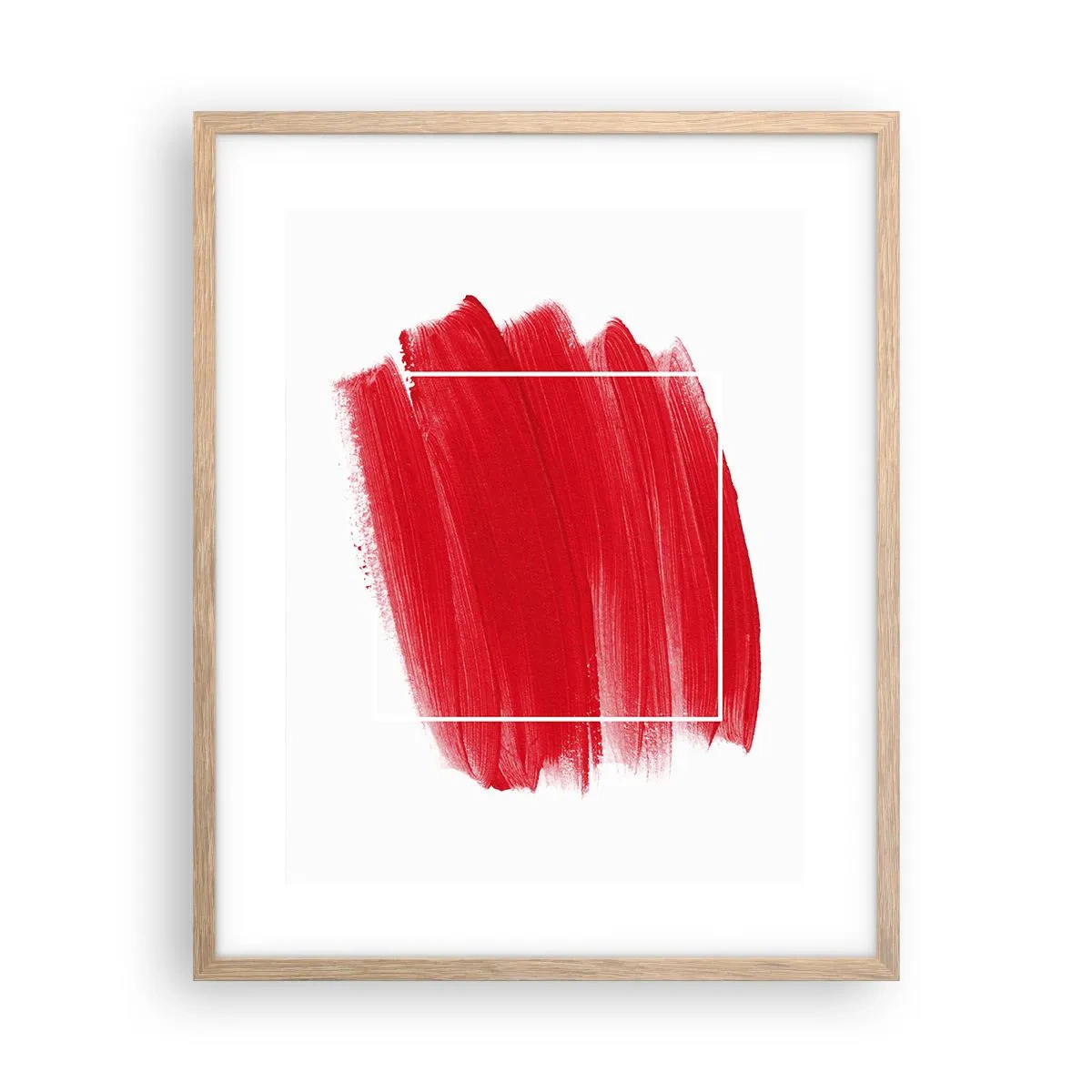 Affiche dans un chêne clair - Poster - En dehors du cadre - 40x50 cm