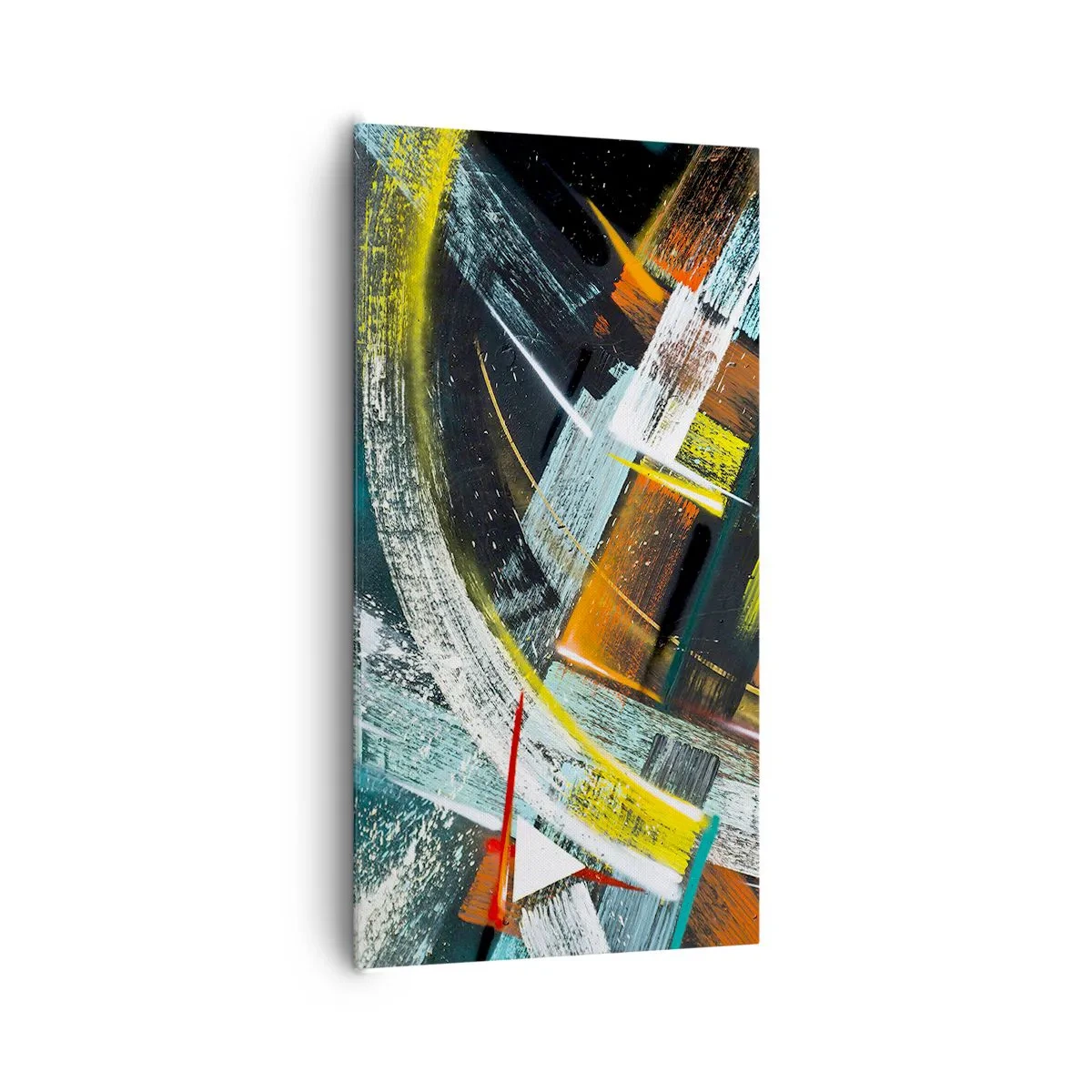 Impression sur toile - Image sur toile - L'énergie du mouvement - 65x120 cm