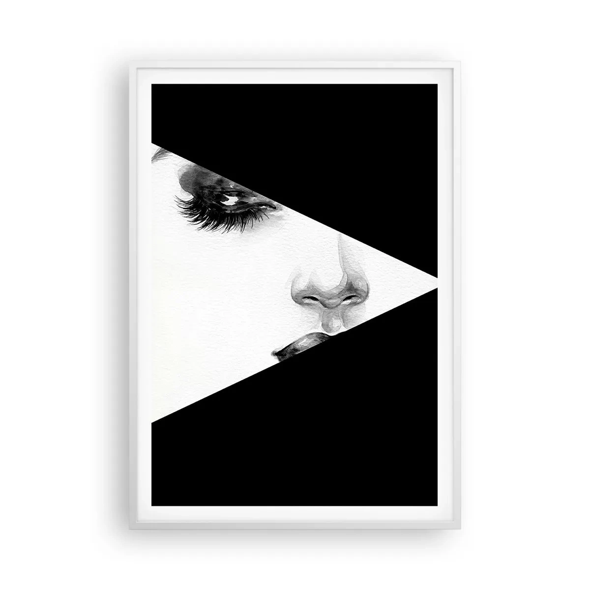 Affiche dans un cadre blanc - Poster - Toujours inconnu - 70x100 cm