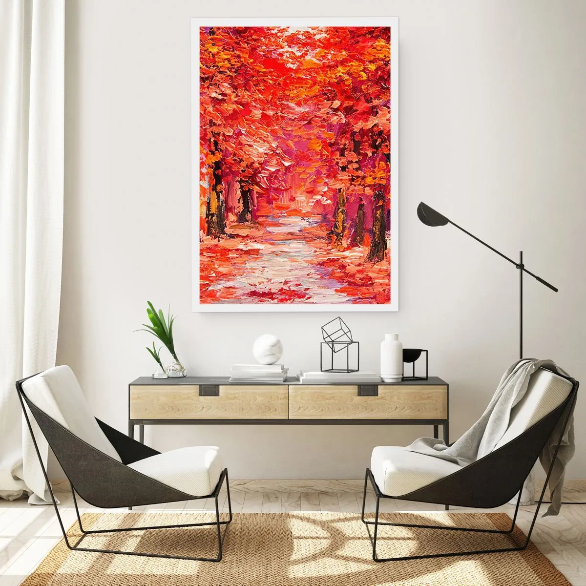 Affiche - Poster - Impression d'automne - 61x91 cm