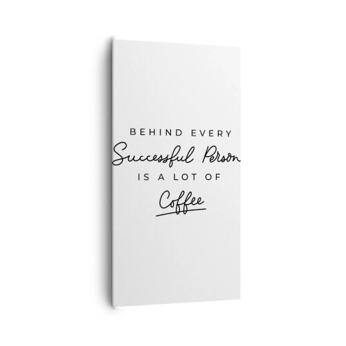 Impression sur toile - Image sur toile - Secret du succès - 65x120 cm