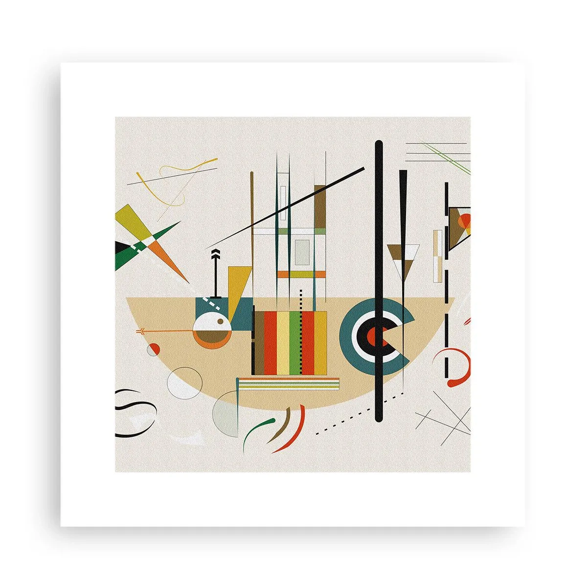 Affiche - Poster - Et le monde s’amuse - 30x30 cm