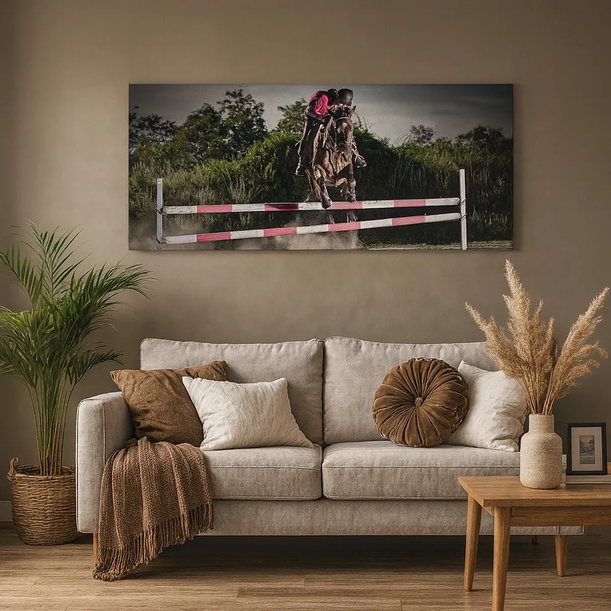 Impression sur toile - Image sur toile - Ensemble pour la victoire - 30x30 cm