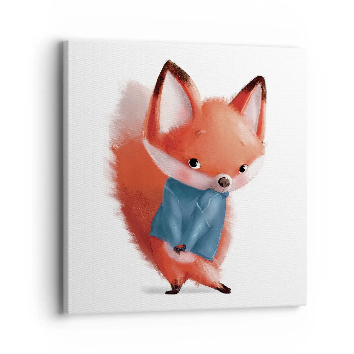 Impression sur toile - Image sur toile - Est-ce que ça me va? - 40x40 cm