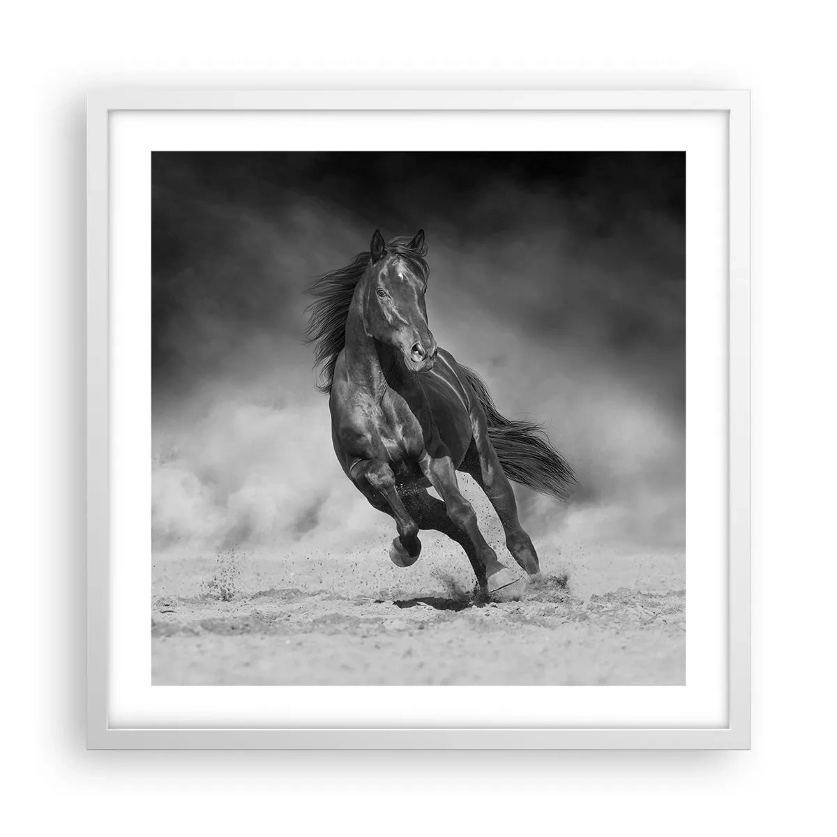 Affiche dans un cadre blanc - Poster - Digne de l'émir lui-même - 50x50 cm