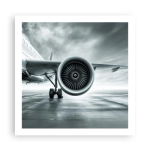 Affiche - Poster - Sent la force! - 60x60 cm