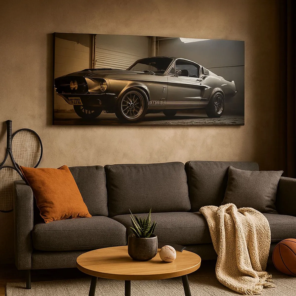 Impression sur toile - Image sur toile - Retour dans le passé - 100x40 cm