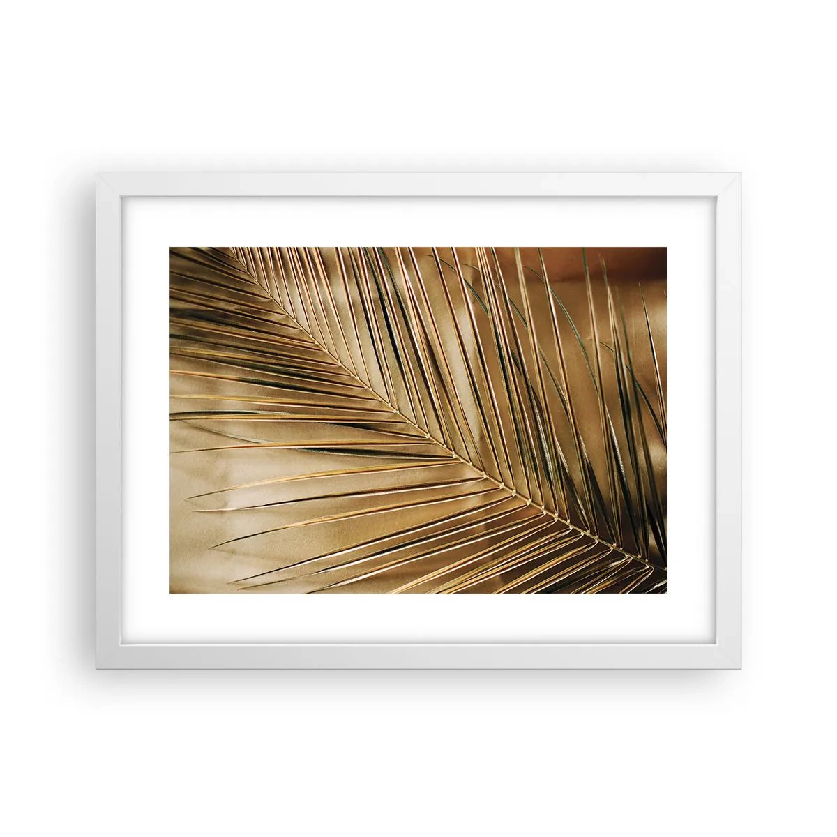 Affiche dans un cadre blanc - Poster - Colonnade naturelle - 40x30 cm