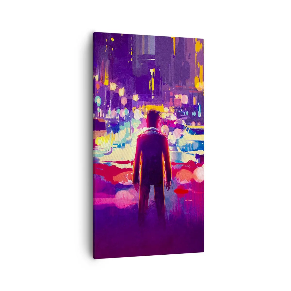 Impression sur toile - Image sur toile - Immergé dans la lumière - 55x100 cm