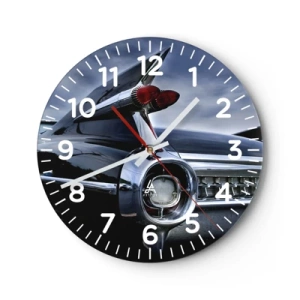 Horloge murale - Pendule murale - C'est exactement pourquoi c'est beau ! - 40x40 cm