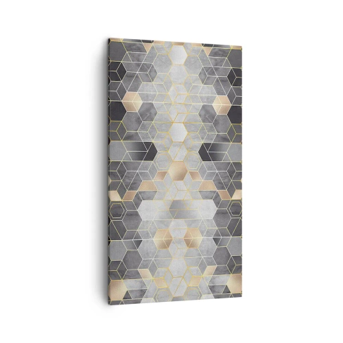 Impression sur toile - Image sur toile - Composition de diamants - 45x80 cm