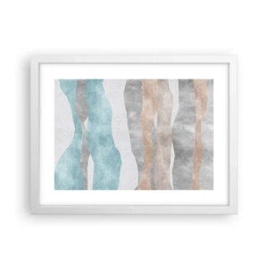 Affiche dans un cadre blanc - Poster - Une étude de proximité - 40x30 cm