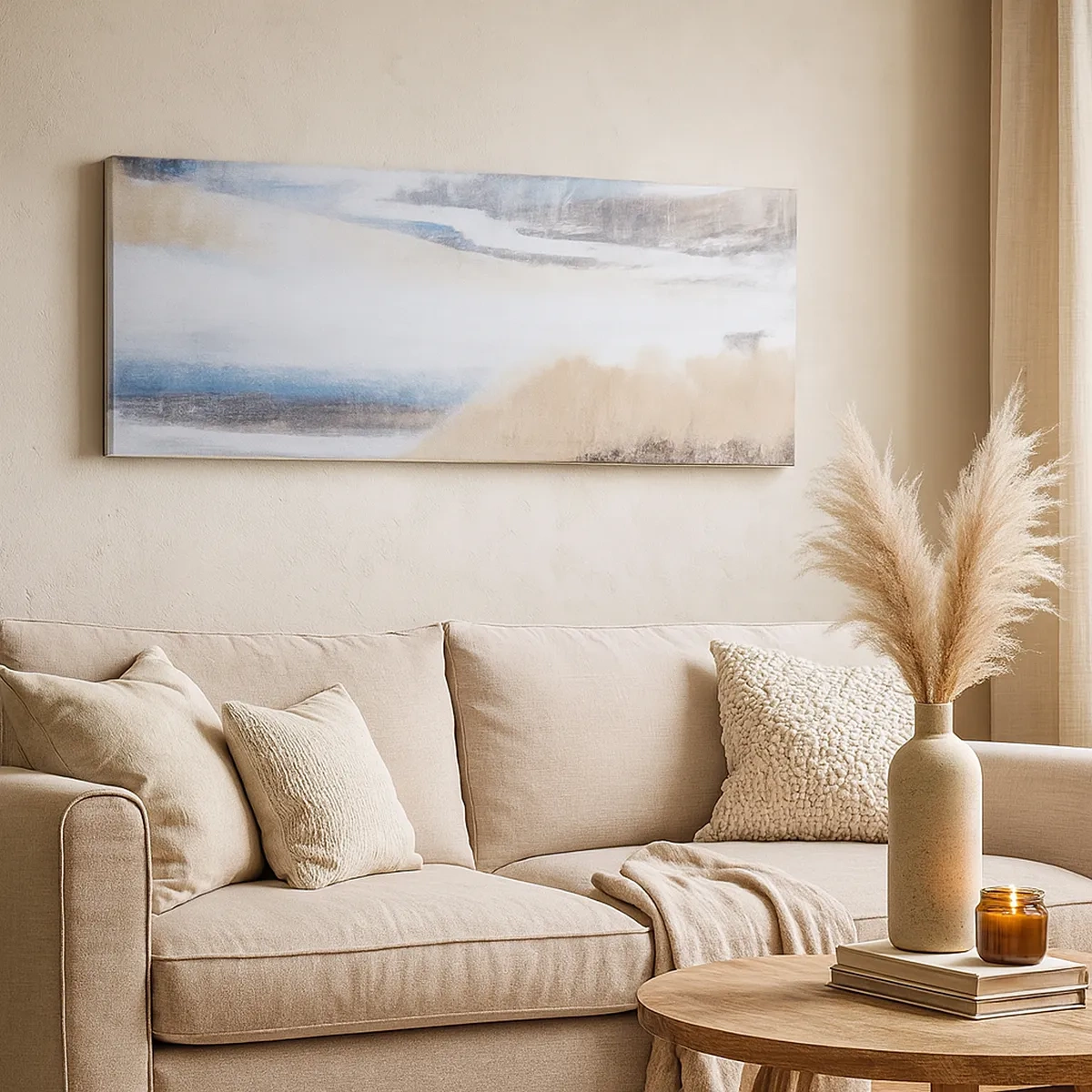 Impression sur toile - Image sur toile - Composition hivernale - 30x30 cm