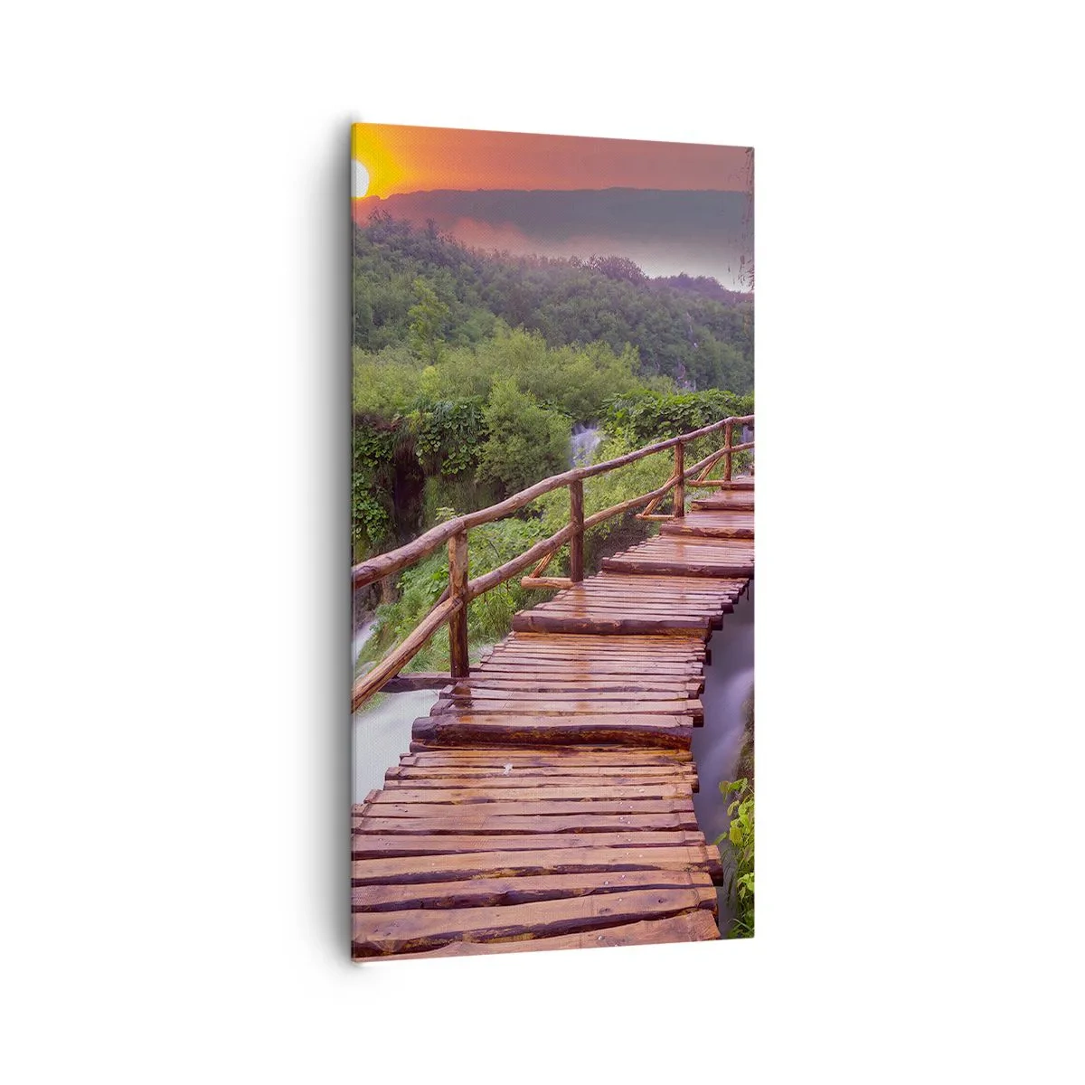 Impression sur toile - Image sur toile - La beauté au-delà de la croyance - 65x120 cm