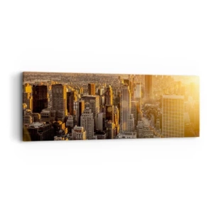 Impression sur toile - Image sur toile - Grandir au soleil - 90x30 cm